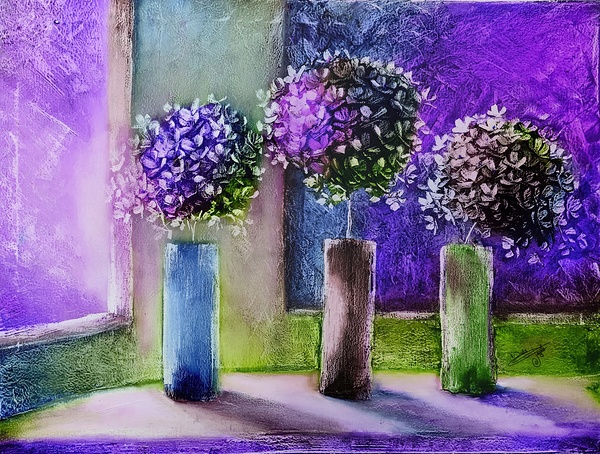 000007   Oil Painting Print 3 by Dulce Pagotto