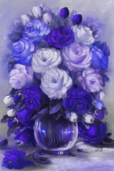 000004   Oil Painting Print 1 by Dulce Pagotto