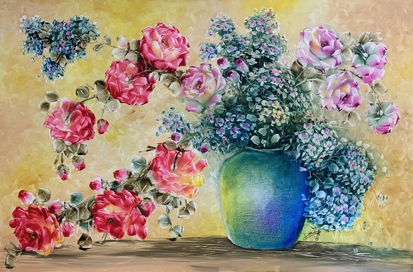 000006   Oil Painting Print 2 by Dulce Pagotto