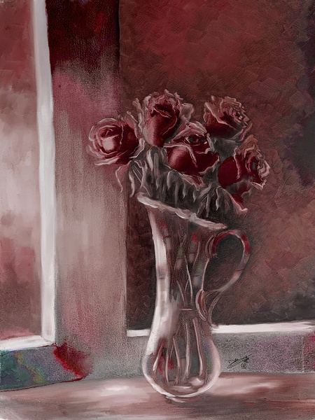 000013   Oil Painting Print 3 by Dulce Pagotto