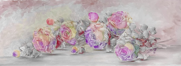 000018   Oil Painting Print 2 by Dulce Pagotto