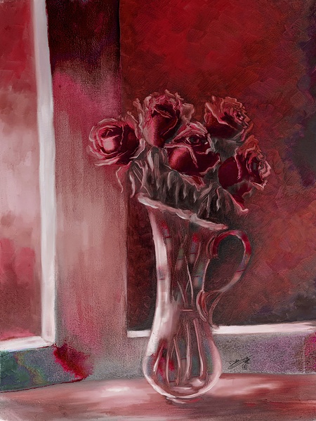 000013   Oil Painting Print 5 by Dulce Pagotto