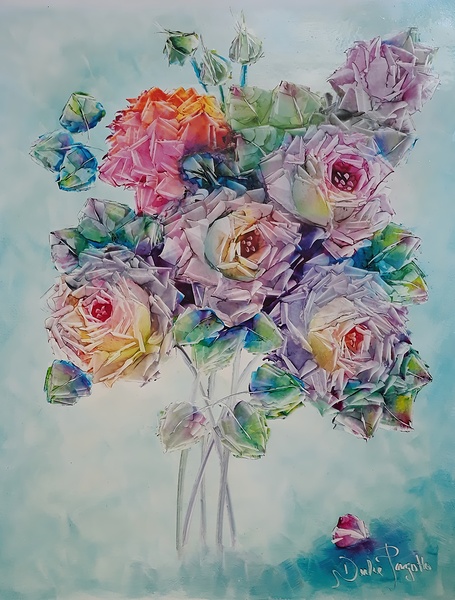 000034   Oil Art 1 by Dulce Pagotto