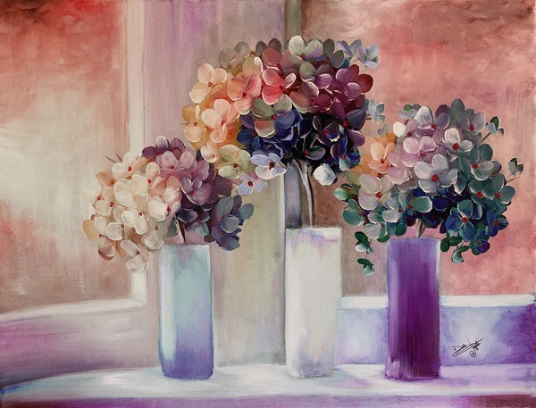 000010   Oil Painting Print 3 by Dulce Pagotto