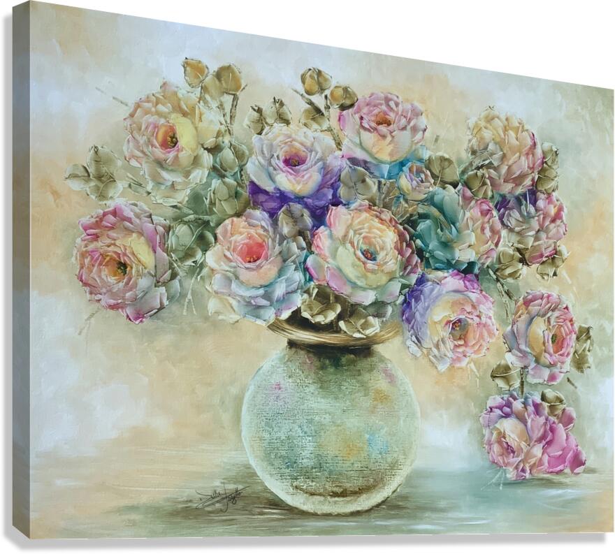 000001 Oil Painting Print 1 Canvas Print