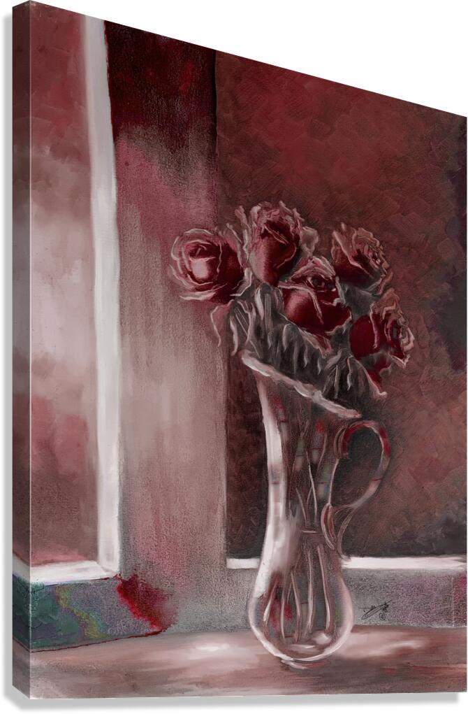 000013   Oil Painting Print 3 Canvas Print