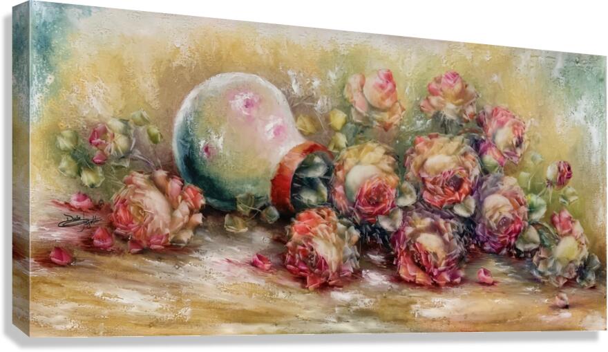 000020   Oil Painting Print 1 Canvas Print