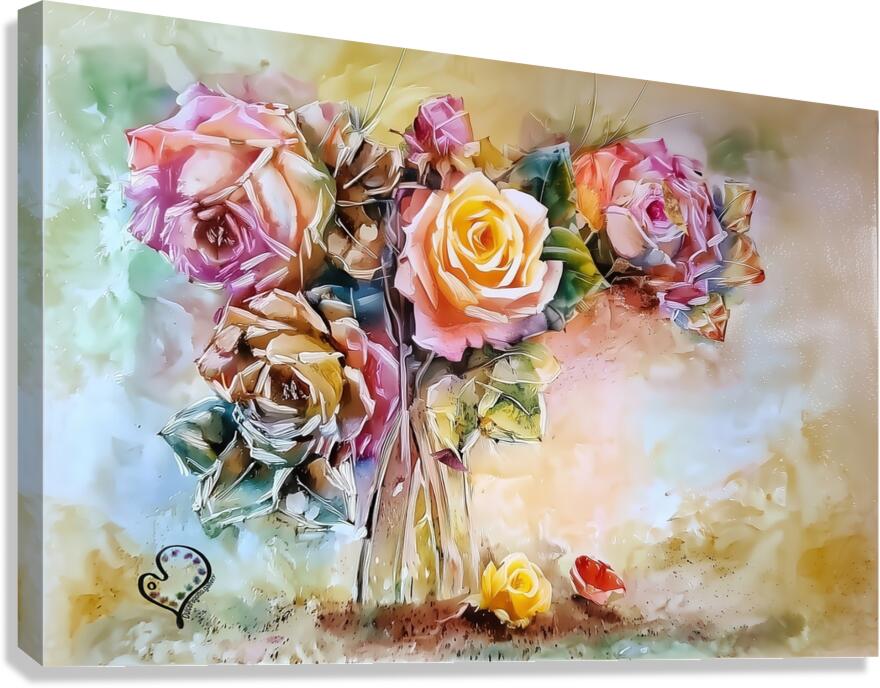 000004   Ai ART from My ART 3 Canvas Print