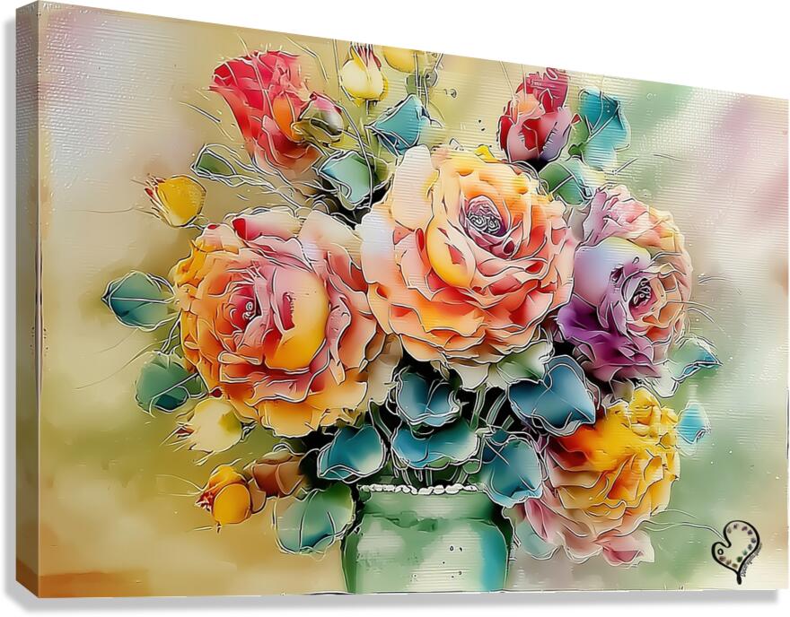 000005   Ai ART from My ART 3 Canvas Print