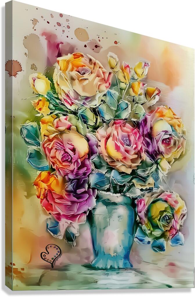 000014   Ai ART from My ART 3 Canvas Print