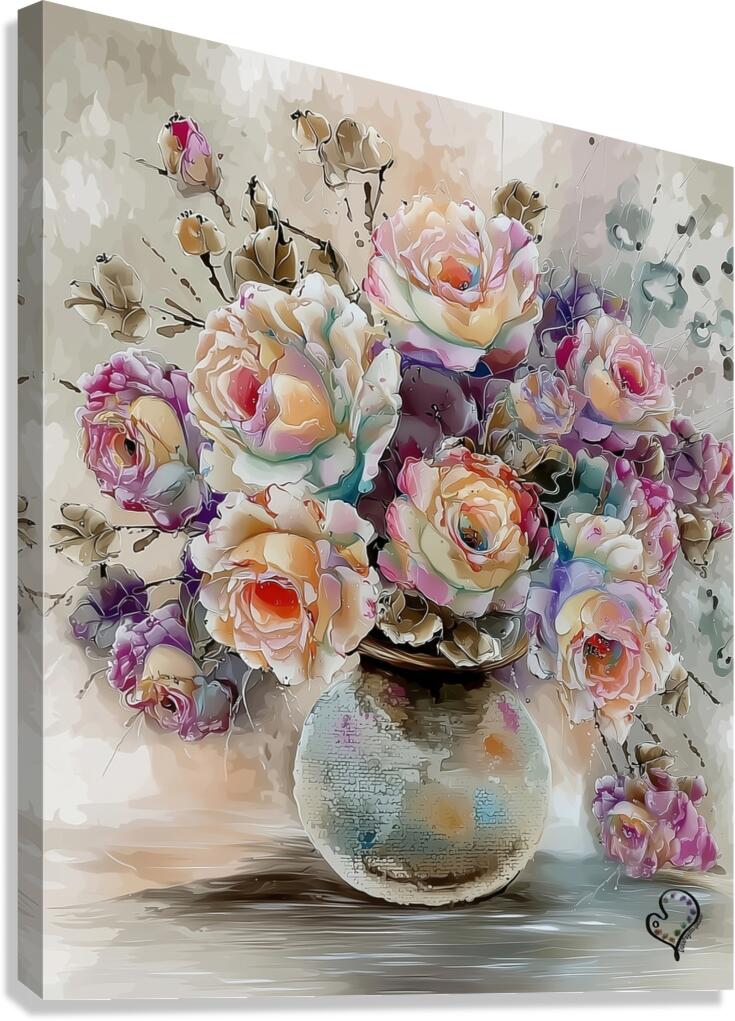 000015   Ai ART from My ART 4 Canvas Print