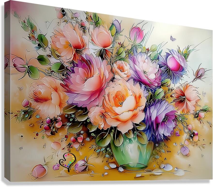 000051   Ai ART from My ART 4 Canvas Print