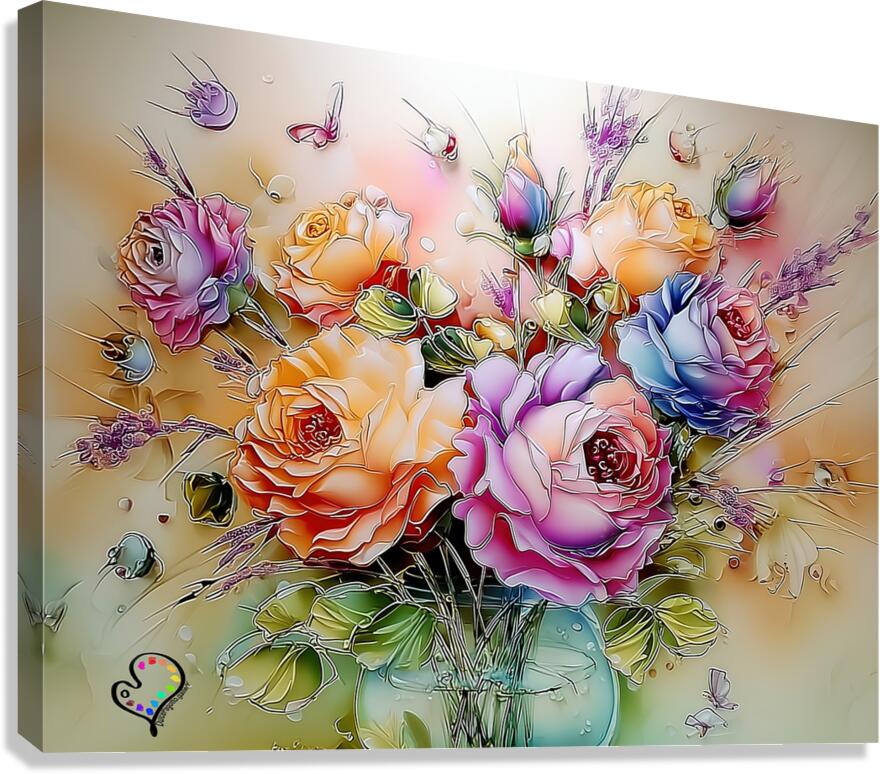 000058   Ai ART from My ART 4 Canvas Print