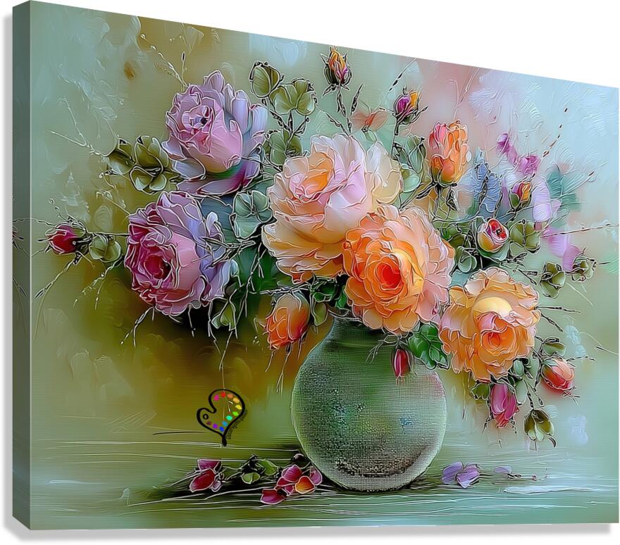 000062   Ai ART from My ART 1 Canvas Print