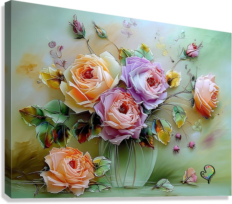 000062   Ai ART from My ART 3 Canvas Print