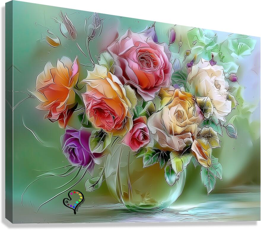 000063   Ai ART from My ART 1 Canvas Print