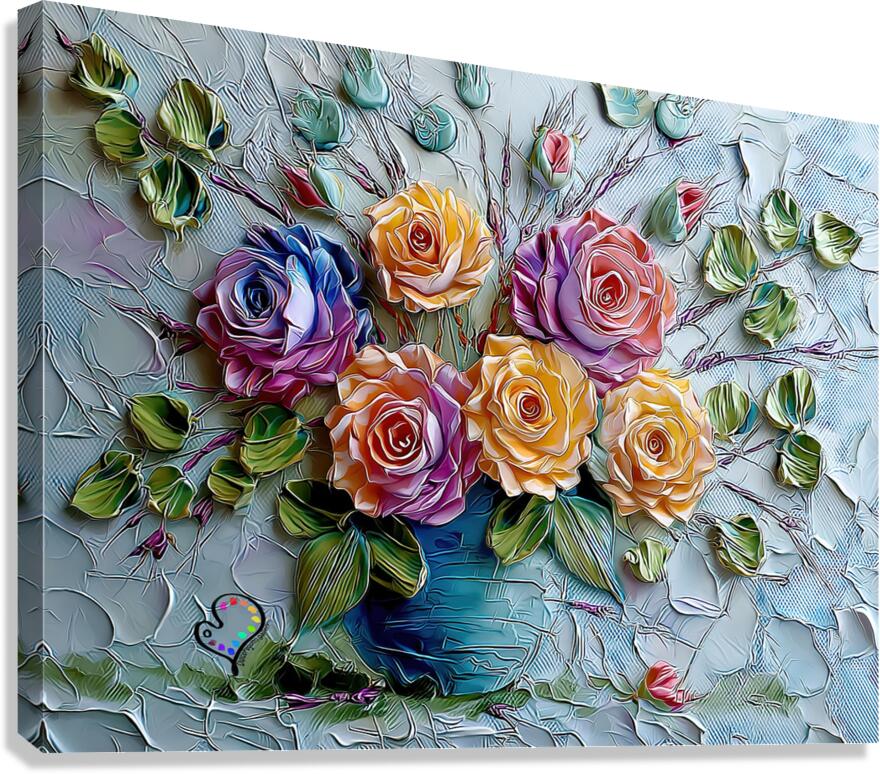 000067   New Version of My ART 4 Canvas Print