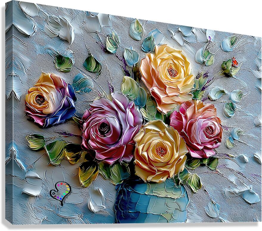 000067   New Version of My ART 5 Canvas Print