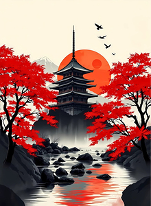Temple of the Rising Sun
