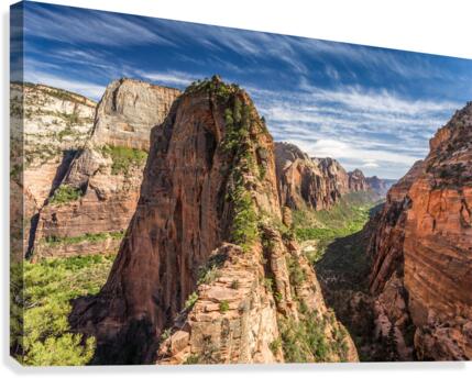 Angels Landing Canvas Print