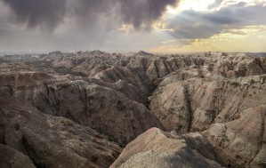 Badlands Sunset