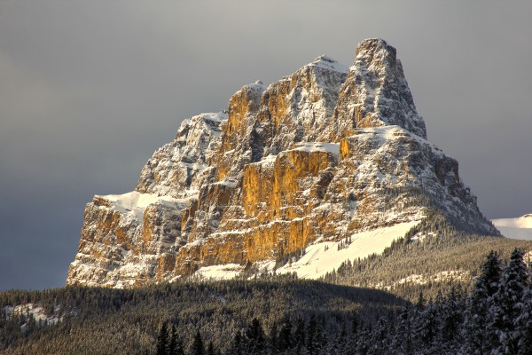 Castle Mountain Print