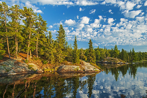 Calmness Over Lake of the Woods