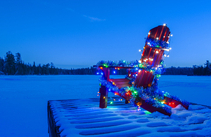 Christmas Adirondack Chair