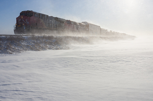 En Route in Winter