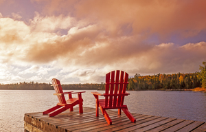 Chairs on Dock