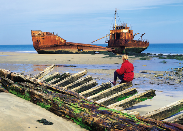 Shipwreck on Seal Island by Dave Reede Photohgraphy
