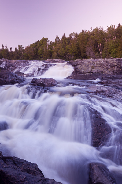 Evening Flow Along the Sand River by Dave Reede Photohgraphy