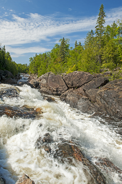 Sand River Rapids Print