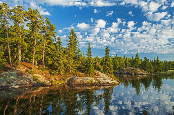 Calmness Over Lake of the Woods by Dave Reede Photohgraphy