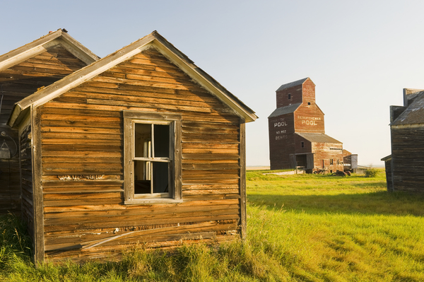 Ghost Town on the Prairies by Dave Reede Photohgraphy