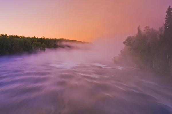 Otter Rapids along the Churchill River by Dave Reede Photohgraphy