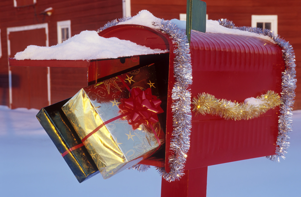 Gifts are in the mailbox by Dave Reede Photohgraphy