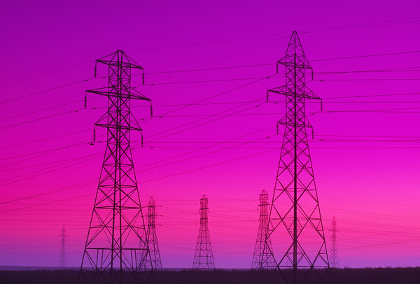 Electrical Towers Print