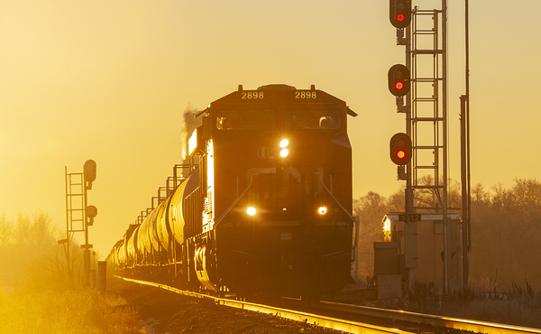 Passing the Rail Signal Print