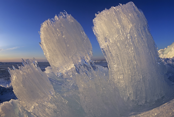 Melting Ice Print