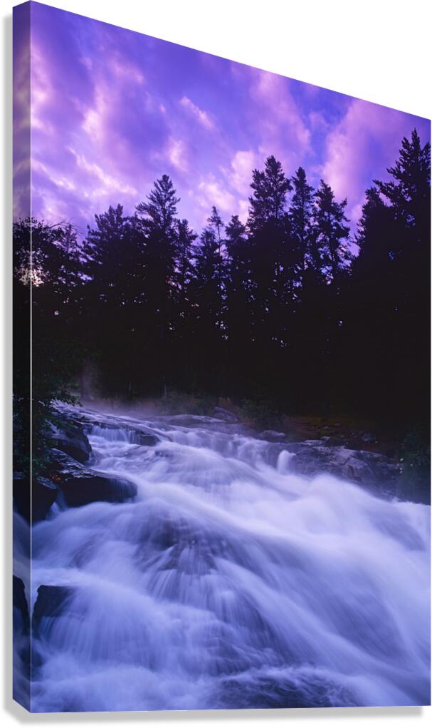 Rushing River2 Canvas Print