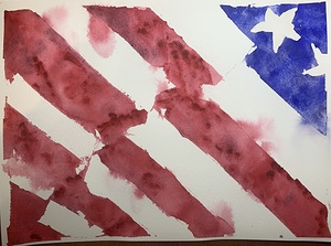 Distressed American Flag 