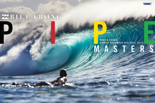 2012 BILLABONG Pipe Masters Surfing Competition Print - Surfing Poster by Surf Posters