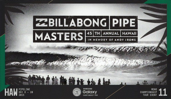 2015 BILLABONG PIPE MASTERS Surfing Competition Print - Surfing Poster by Surf Posters