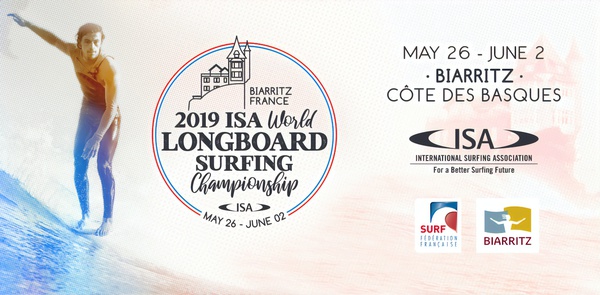2019 ISA World Longboard Surfing Competition Print - Surfing Poster by Surf Posters