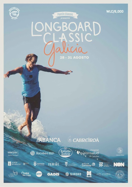 2019 LONGBOARD CLASSIC Galicia Surfing Competition Print - Surfing Poster by Surf Posters