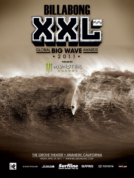BILLABONG XXL Bive Wave Surfing Competition Print - Surfing Poster by Surf Posters