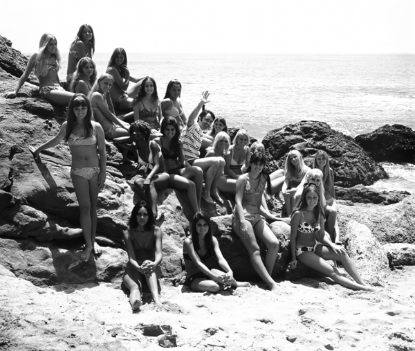 1960 Vintage SURFING PHOTO - Black and White by Surf Posters