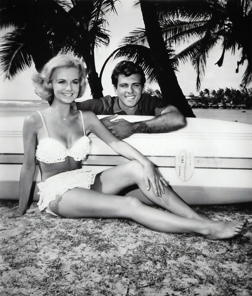 Vintage SURFING PHOTO - Black and White by Surf Posters