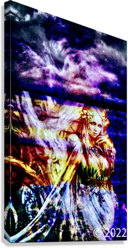 “DRUIDESS-1” Canvas Print